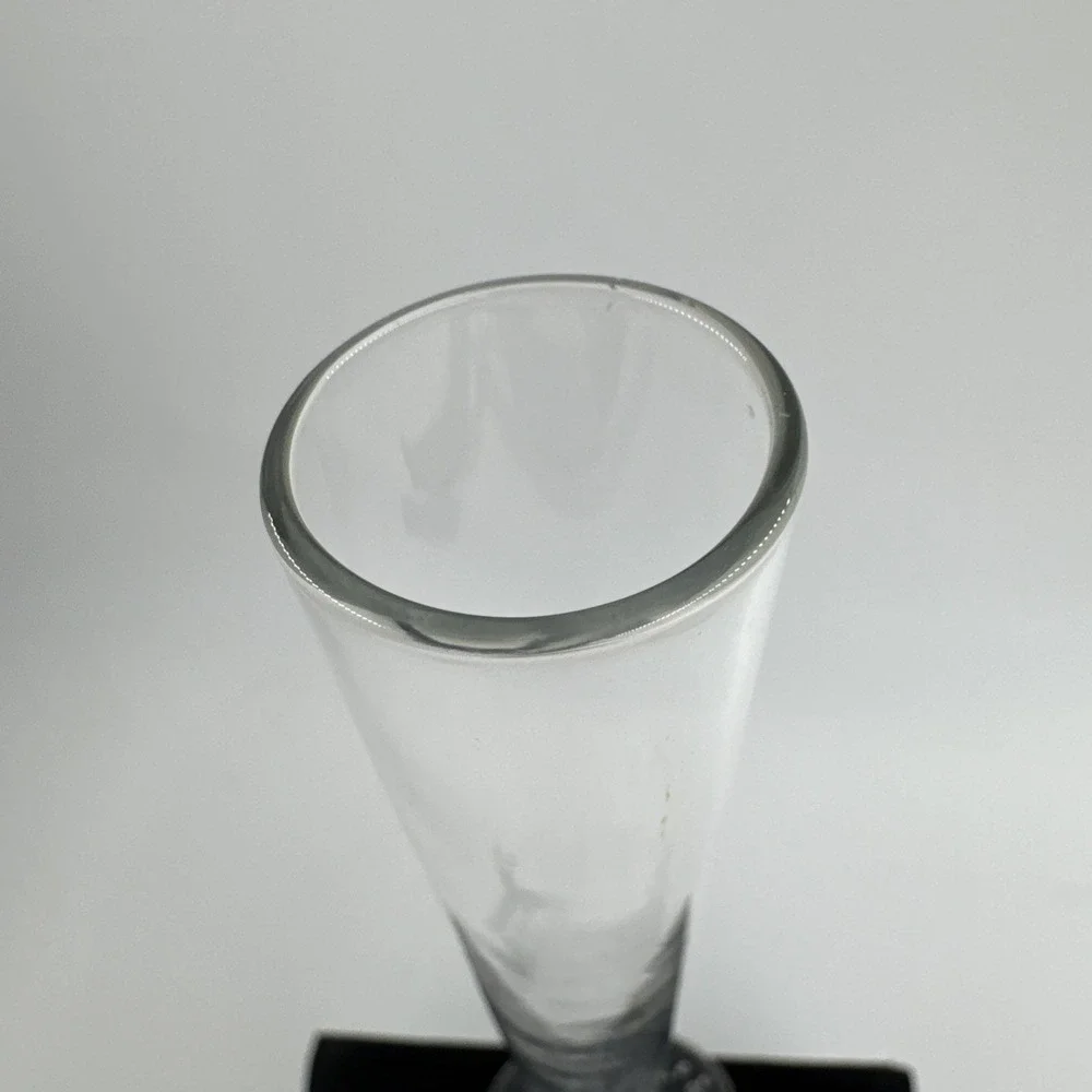 Bud Vase Mid Century‎ Clear Art Glass 8.25